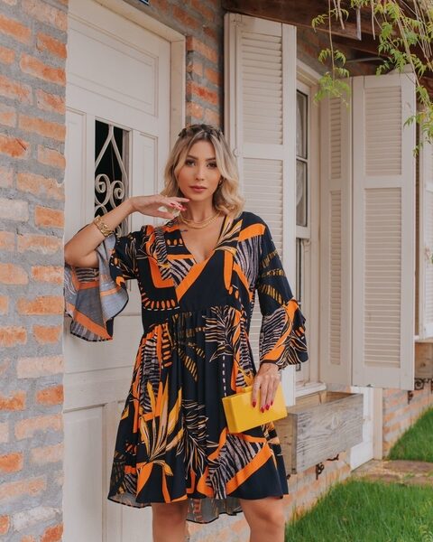 Audaccia Moda Fashion - Vestido Bata Leo