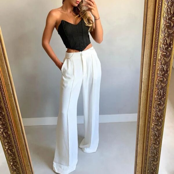 Lana Model - Calça Pantalona 01