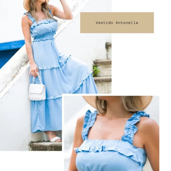 Vestido Antonella Fabricação própria